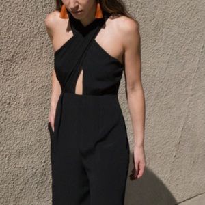 Size 6 Mara Hoffman Cross Front Jumpsuit